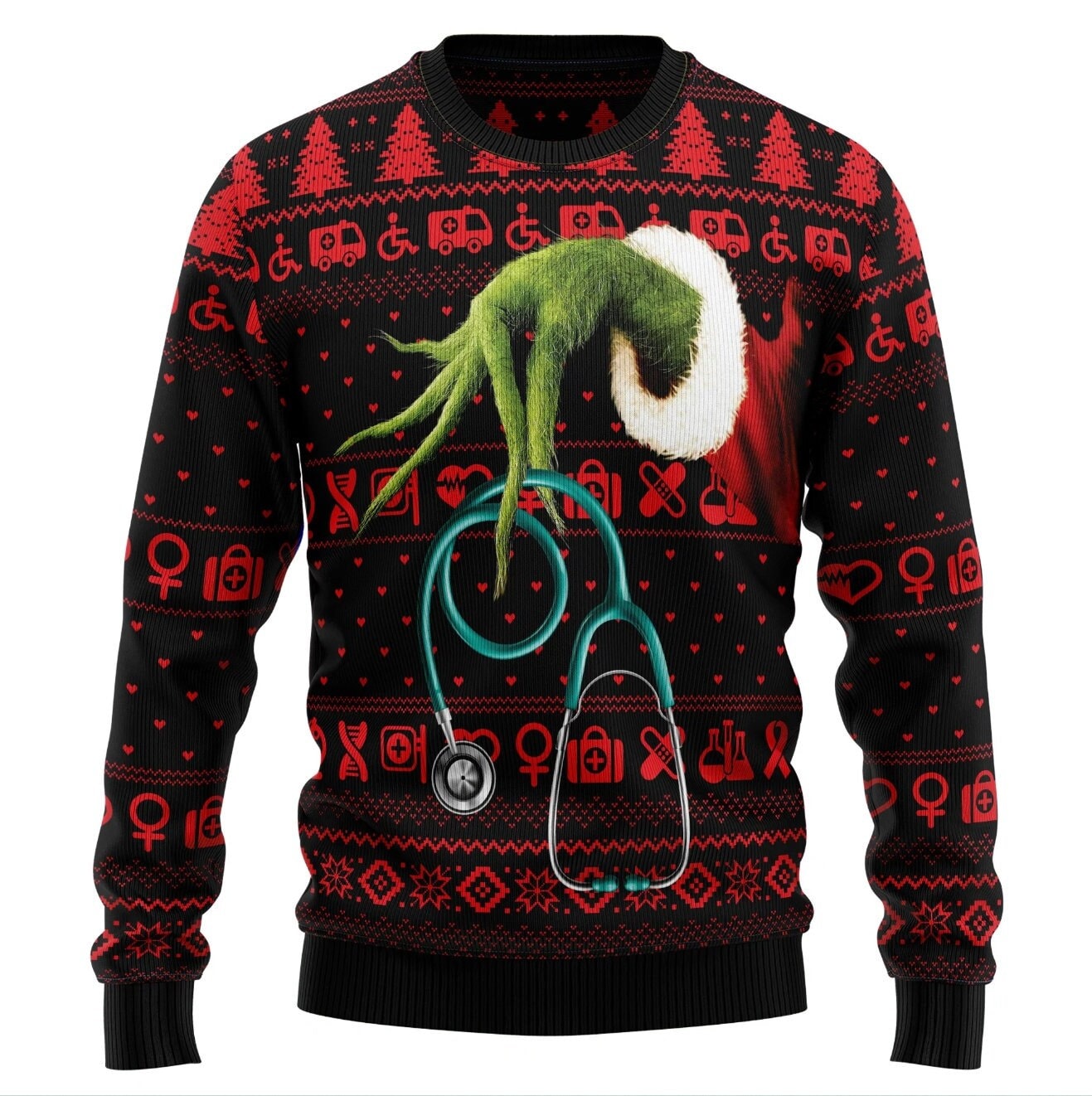Discover Nurse Ugly Knitted Christmas  Sweater
