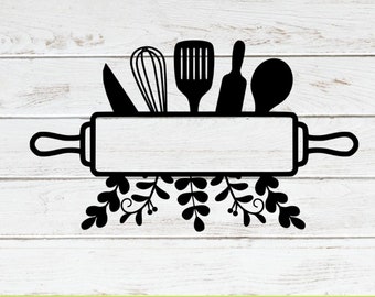 Cricut Mommy/'s Kitchen svg Mom/'s Kitchen svg Kitchen Utensils svg Baking svg Baking Utensils svg Cooking svg Silhouette