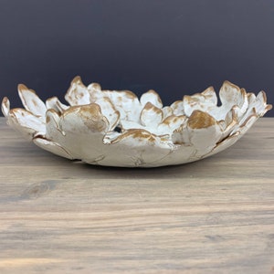 Sculptural Decor | Decorator Bowl | Natural Decor Table Centerpiece | Organic Sculpture | Handmade Ceramics | Modern Rustic | Unique Bowl