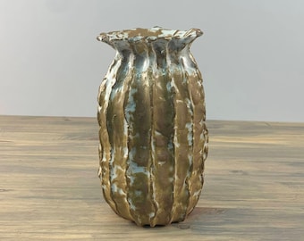 Sculptural Vase | Nature Inspired Art | Organic Design Object | Ceramic Vessel | Natural Aesthetic Sculptural Decor | Accessory Decorating