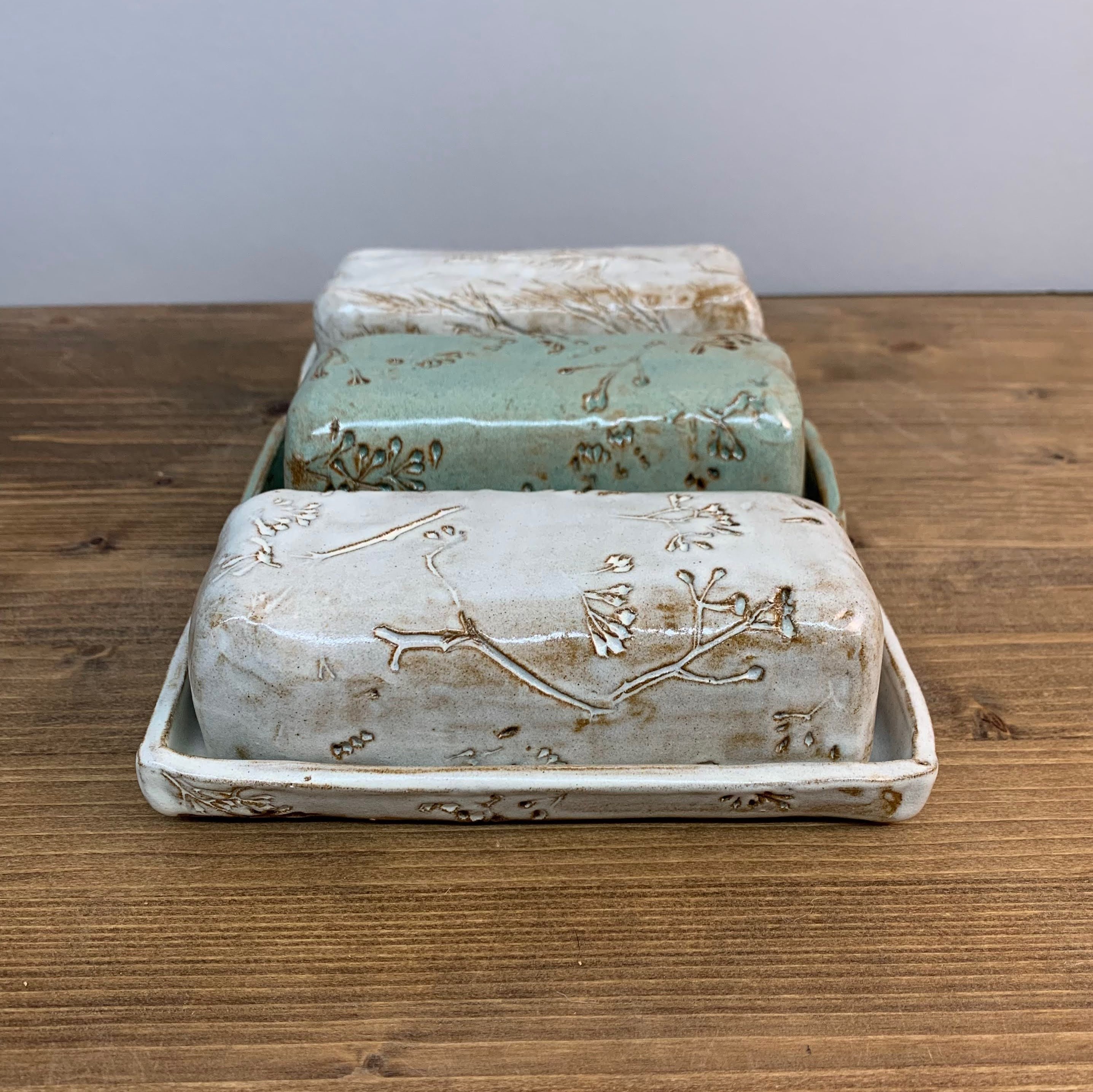 Handmade Butter Dish Modern Pottery Earthy Aesthetic Organic ...