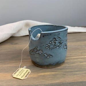 Tea Bag Pot | Teabag Holder Storage | Handcrafted Ceramics | Countertop Accessory for Drink Station | Tea Gift for Mom