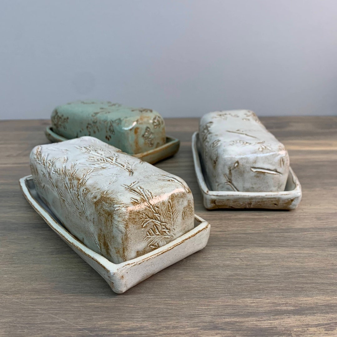 Handmade Butter Dish | Modern Pottery | Earthy Aesthetic Organic ...