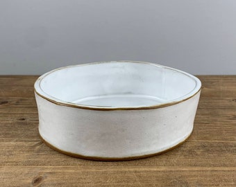 Handmade Dog & Cat Bowls | Cat Food Dish | Small Dog Bowl | Pet Water and Food Dishes | Artisan Pottery | Minimalist Modern Rustic Stoneware