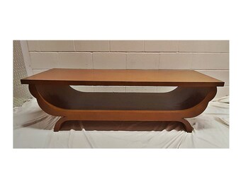 Beautiful Late Art Deco Period (c 1935) Coffee Table/Lounge Table – Mahogany.  Near Mint Condition