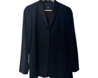 Blazer noir classique Zanella pour femme