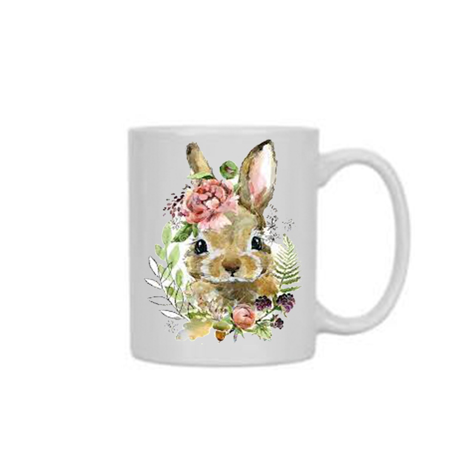 Custom made sublimated mug rabbit | Etsy