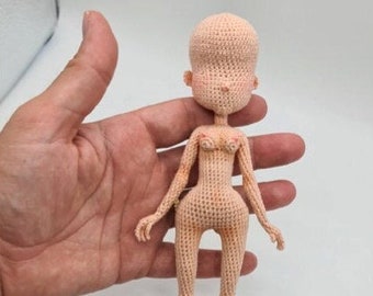 doll "PIN UP" doll crochet pdf French/English