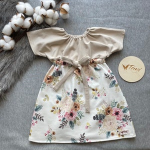 Ocher Flower Dress