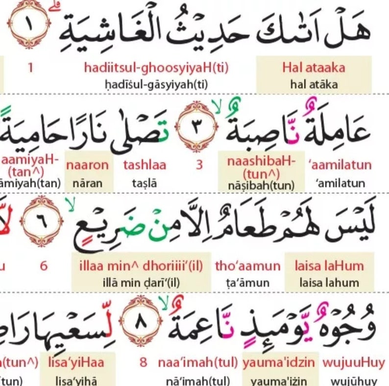 Super Easy Quran Latin Script Koran Roman Alphabet No English Translation Free Delivery image 3