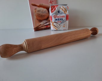 Dough roller made of olive wood, rolling pin, turned, handmade