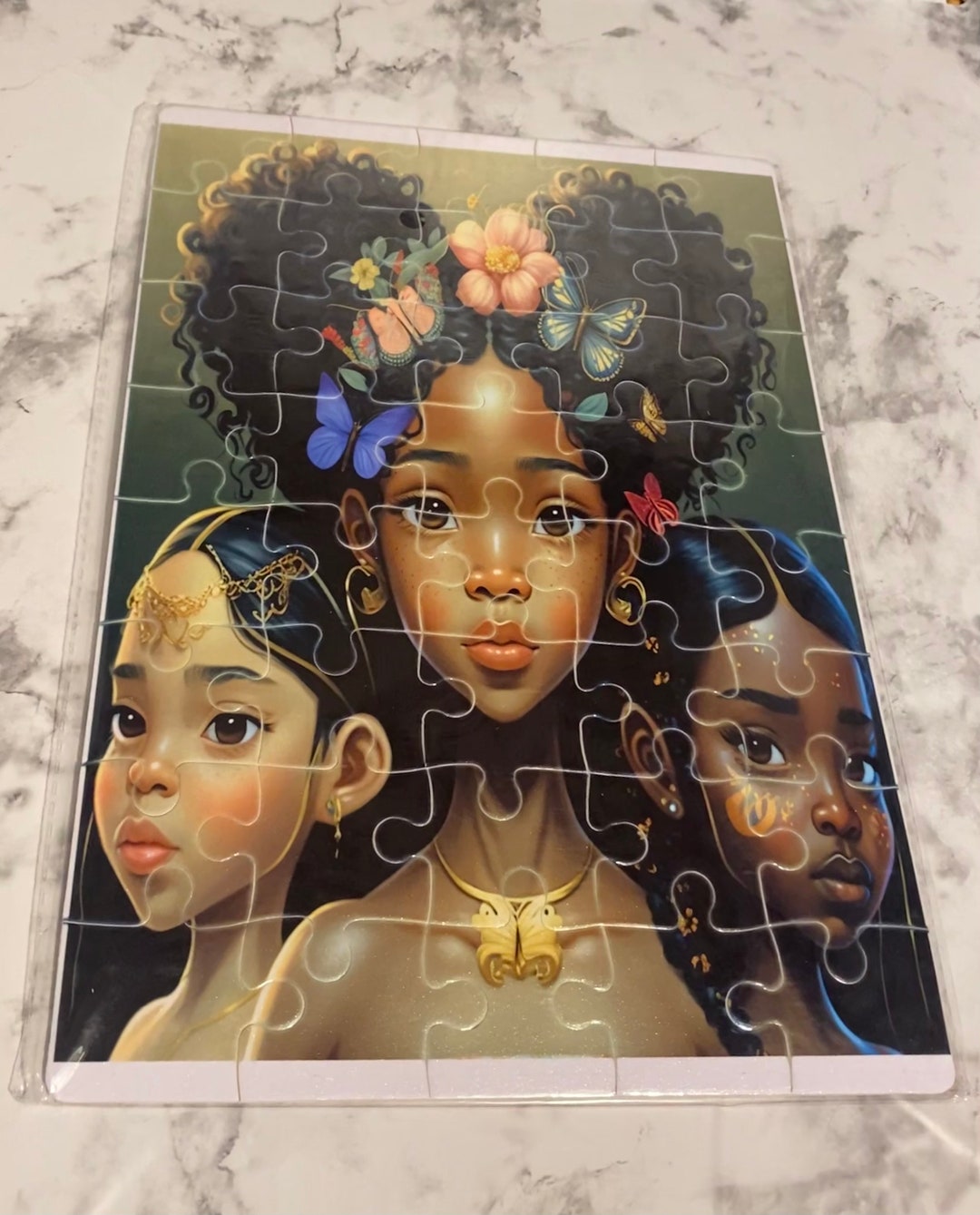 Beautiful Girls Jigsaw Puzzle Etsy
