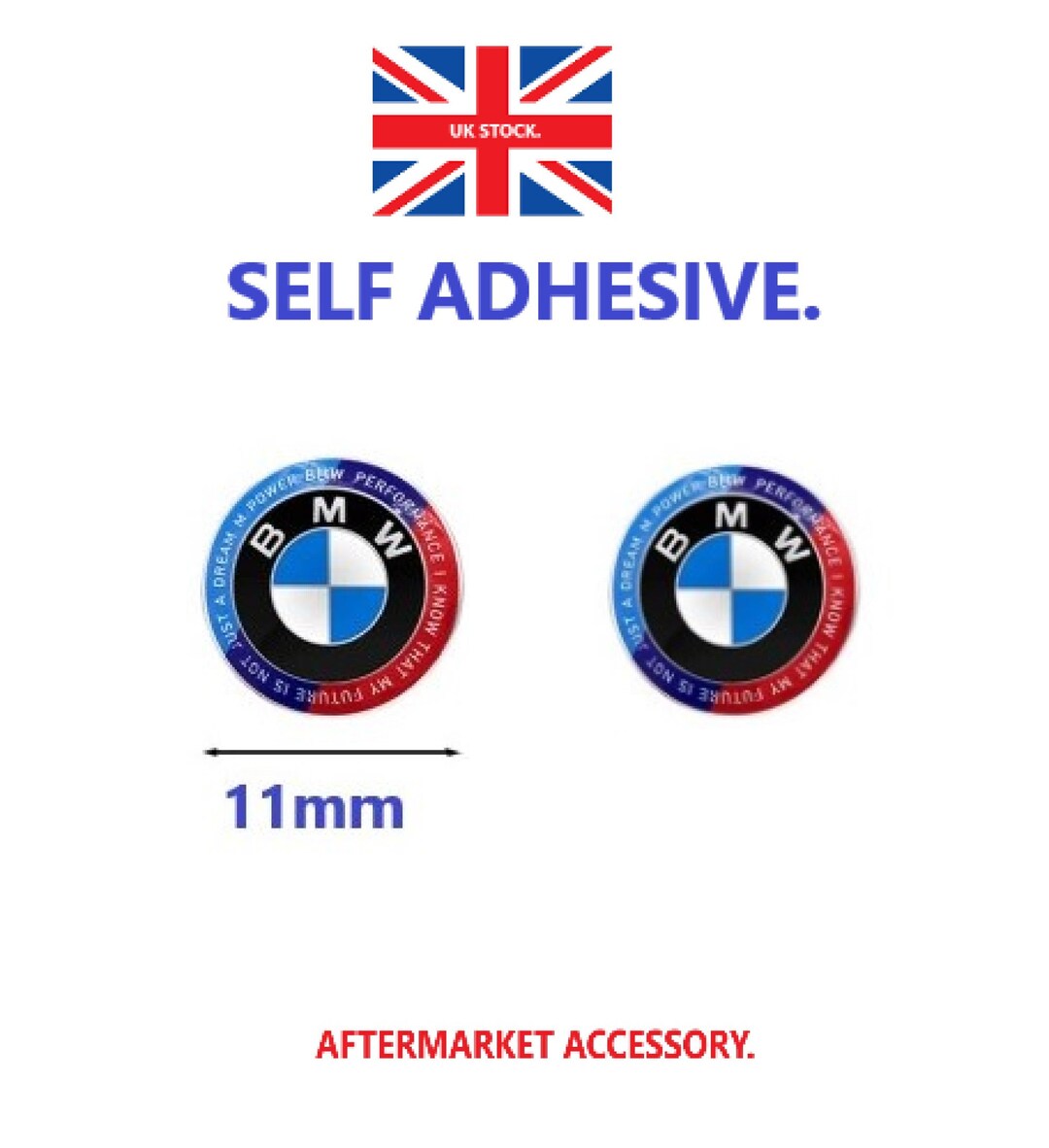 BMW Aftermarket Key Fob Sticker Logo. 11mm (fob Not Included) - Etsy