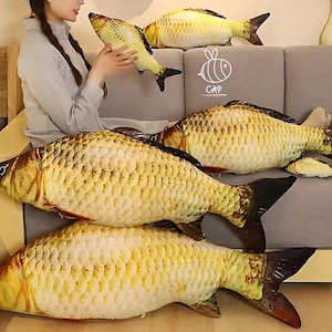 Aazon.co: XIZHI Goldfish Plush Doll Soft Fish Stuffed Anial Plush - View #5
