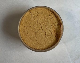 Gold Tips>>Gold Mica Pigment Powder, Light Gold Loose Powder,Light Gold Mica for Tumblers, Gold Tips Mica for Resin/Epoxy/Tumblers/Crafting
