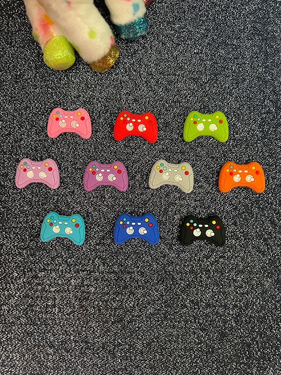 Game Controller Silicone Focal Beads, Gaming Focal Beads for Freshies, Controller Focal Beads, Game Silicone Beads, Teacher Focal Beads