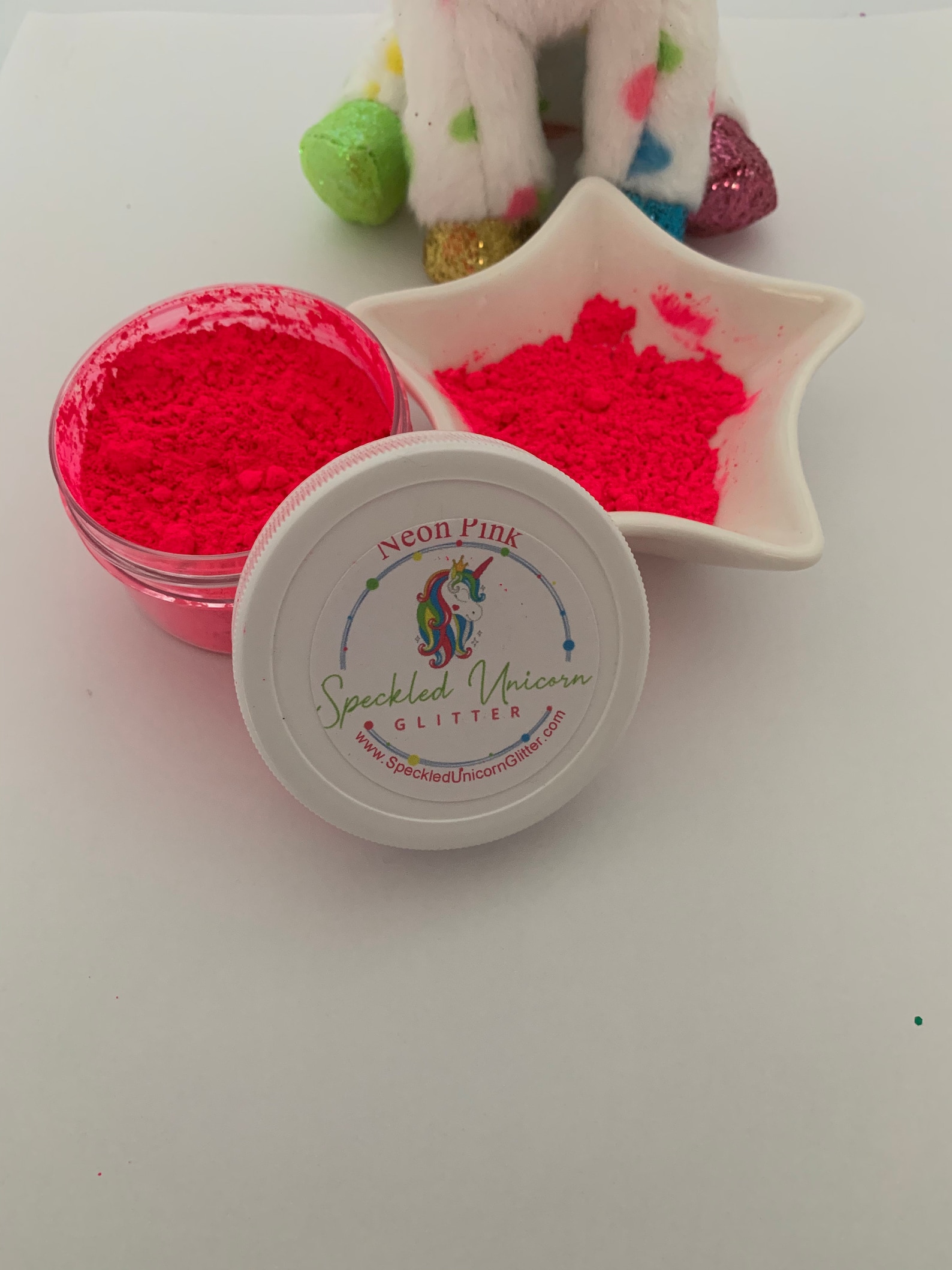 Neon Pinkfluorescent Pink Mica Pigment Powder Neon | Etsy