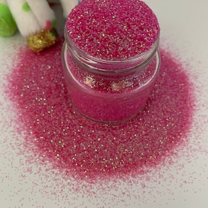 Pink Lemonade&gt;&gt;DISCONTINUED Pink Fine 1/64 Glitter/Polyester Glitter/Loose Glitter/Glitter by weight/Glitter for Epoxy/Iridescent Glitter