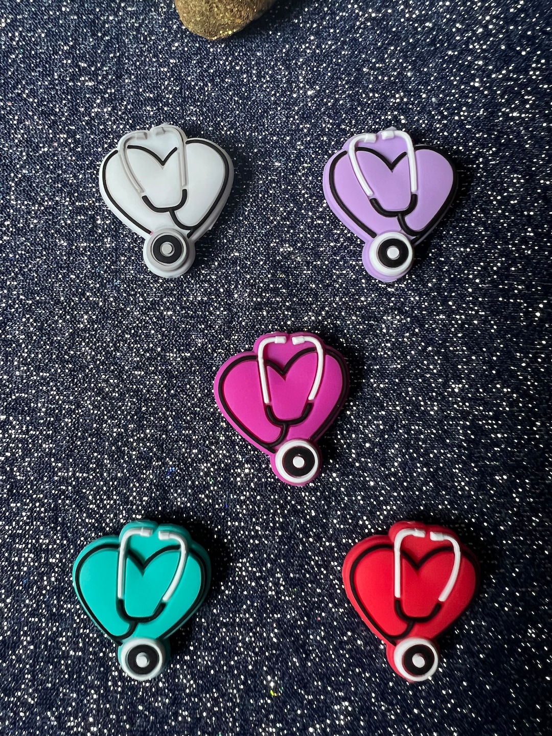 Stethoscope Silicone Focal Beads, Nurse Silicone Focal Beads for