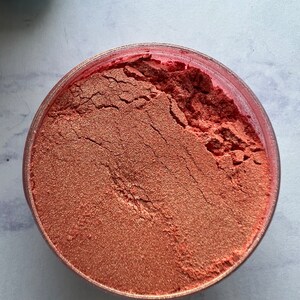 Peaches~N~Cream&gt;&gt;Light Orange Mica Pigment Powder, Loose Light Orange Powder, Light Orange Mica Powder, Soft Orange Mica for Tumblers