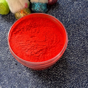 Crystal Red&gt;&gt;Crystal Red Mica Powder, Crystal Red Loose Powder for Epoxy/Resin/Tumblers/Freshies/Crafting, Crystal Red Mica Pigment Powder