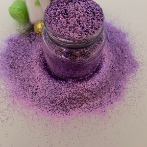 Purple Pixie&gt;&gt;Lavender Metallic Fine Glitter 0.015/Glitter/Polyester Glitter/Glitter for Epoxy/Resin/Slime Loose Glitter/Glitter by weight