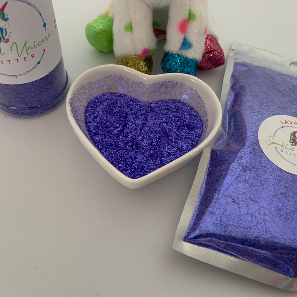 Purple Glitter Lava Lamp Etsy