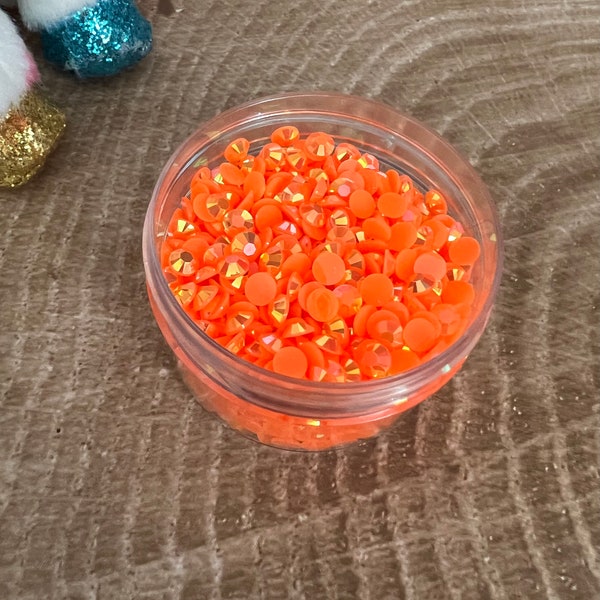 Orange Rhinestones - Etsy