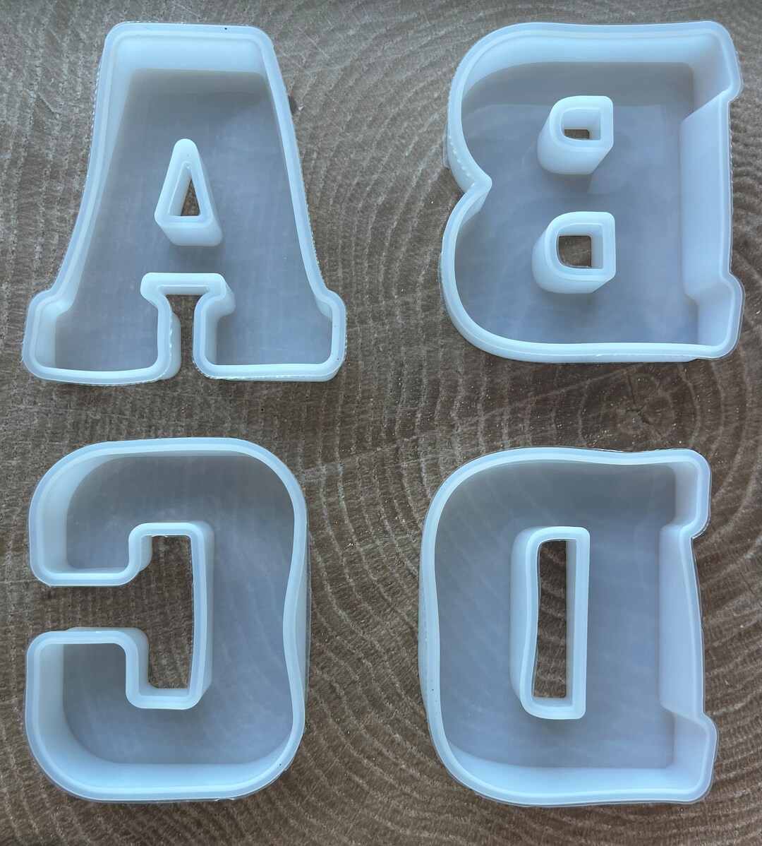 Alphabet Letter Freshie Silicone Mold/letter Mold for Car Freshies