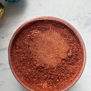 Shiny Penny&gt;&gt;Copper/Bronze Mica Pigment Powder, Loose Copper/Bronze Powder, Copper/Bronze Mica Powder, Copper/Bronze Mica for Tumblers