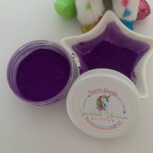 Razzle Dazzle&gt;&gt;Purple Mica Pigment Powder, Loose Mica Powder, Purple Mica Powder, Purple Mica for Tumblers, Mica for Epoxy/Resin