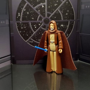 Star Wars Kenner style Obi-Wan (Death Star Duel) inspired custom figure