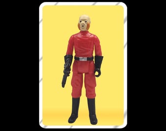 Scifi Alien Trader (red with moustache)