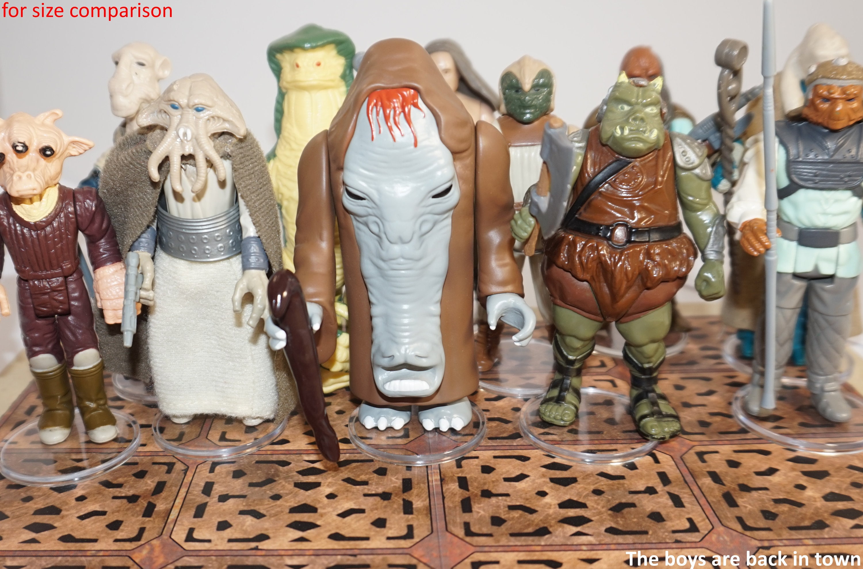 2 Pack Star Wars Kenner Jabba Inspired 