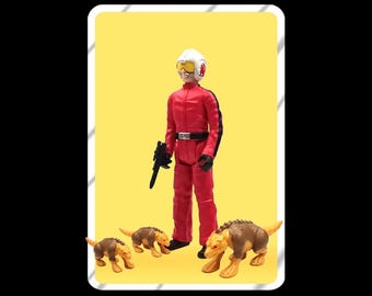 Star Fighter in Skyhopper Pilot fatigues