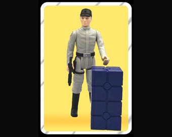 Scanning Ground Crew Military Action Figure (Grey)