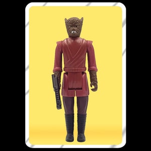 Star Wars Kenner style  Wolfman Lak Srivak - inspired custom figure