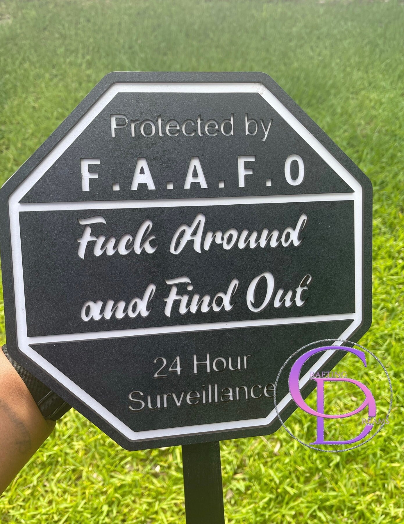 F.A.A.F.O, FAAFO Yard Sign, Funny Yard Sign, Yard Protection Sign