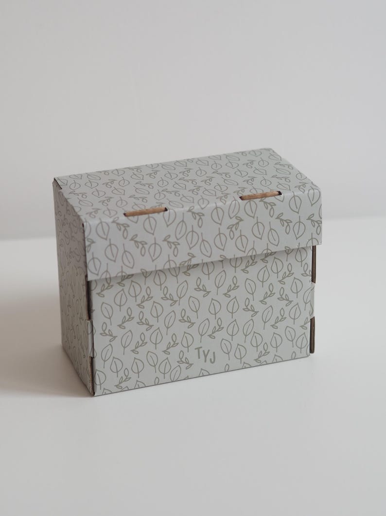Index Card Box | A6 - Etsy