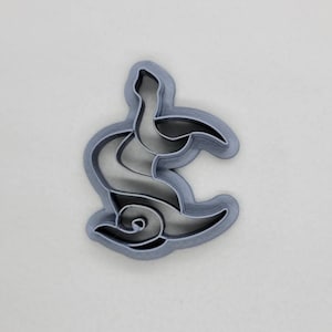 Mystischer Mond mit Schlangen Ausstecher, Snake Polymer Clay Clay