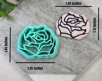Bloembloesem polymeerklei uitsnijder, bloemenuitsteker