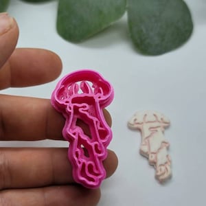 Jellyfish Clay Cutter, Polymer Clay Cutter