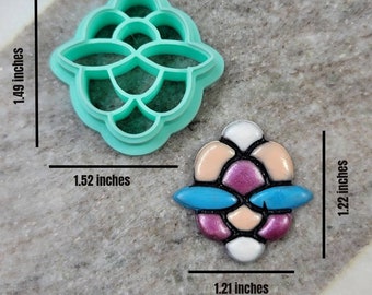 3D Printed Polymer Clay Cutter, Sharp Double Blade
