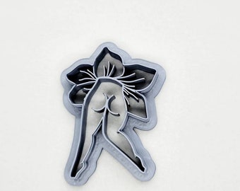 Ass Flower Clay Cutter, Body Positive Design