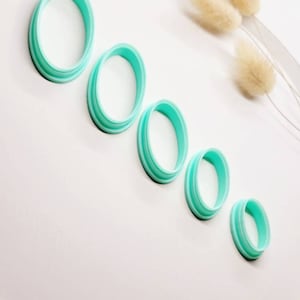 Oval Clay Cutter Set