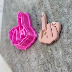 Ring Finger Polymer Clay Cutter, Bridal Shower Clay Cutter