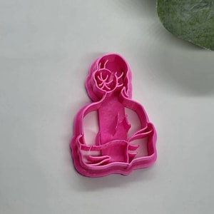 Polymer Clay Cutter, Woman Silhouette Clay Cutter
