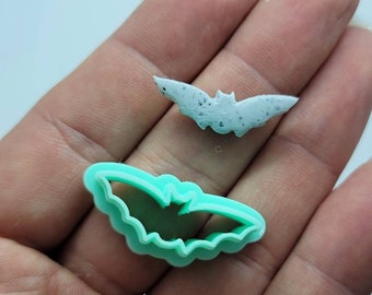 Mini Bat Polymer Clay Cutter, Halloween Stud Earring Cutter
