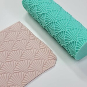 Polymer Clay Texture Roller, Clay Pattern, Embossing Roller