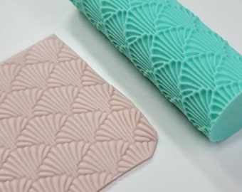 Polymer Clay Texture Roller, Clay Pattern, Embossing Roller